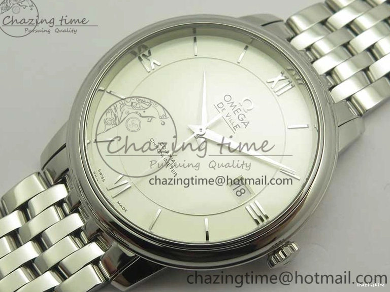 0223 Sporty De Ville SS RXW 1:1 Best Edition Silver Dial on SS Bracelet A 8019